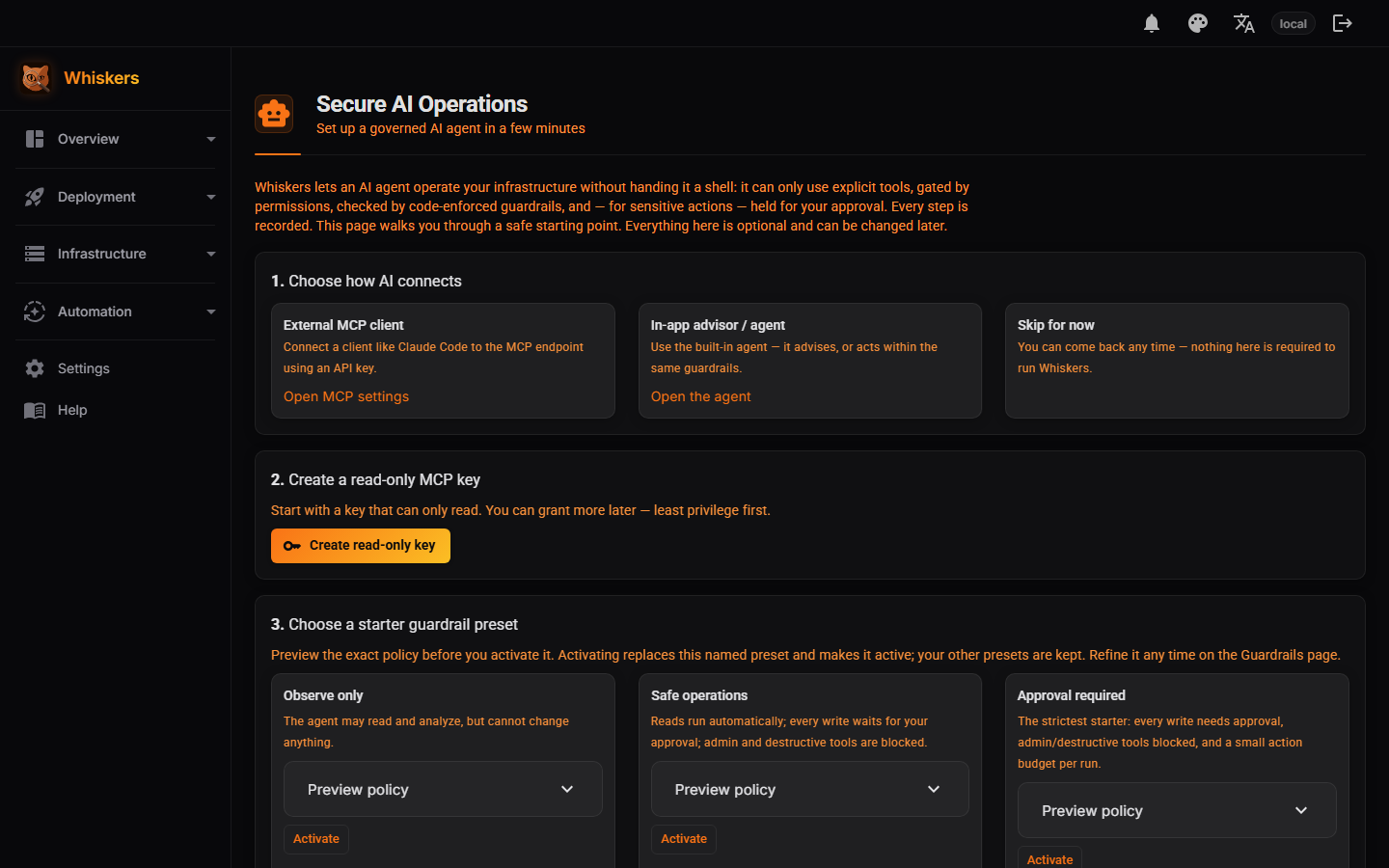 Sichere KI-Operationen